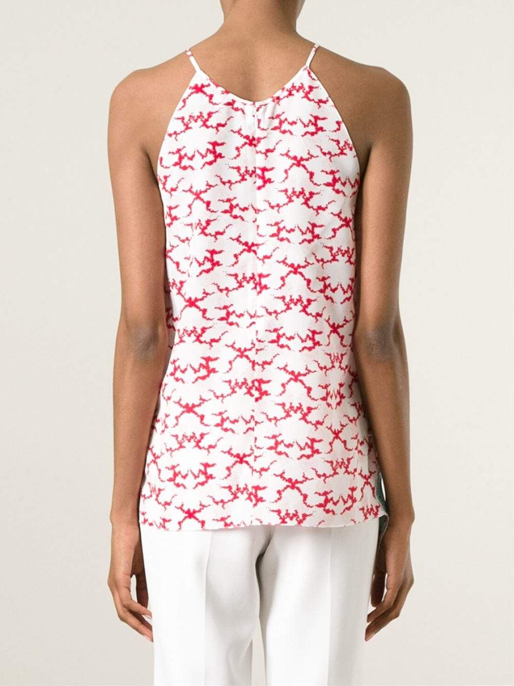 STELLA MCCARTNEY-Embroidered Lace Top-CAMELIA