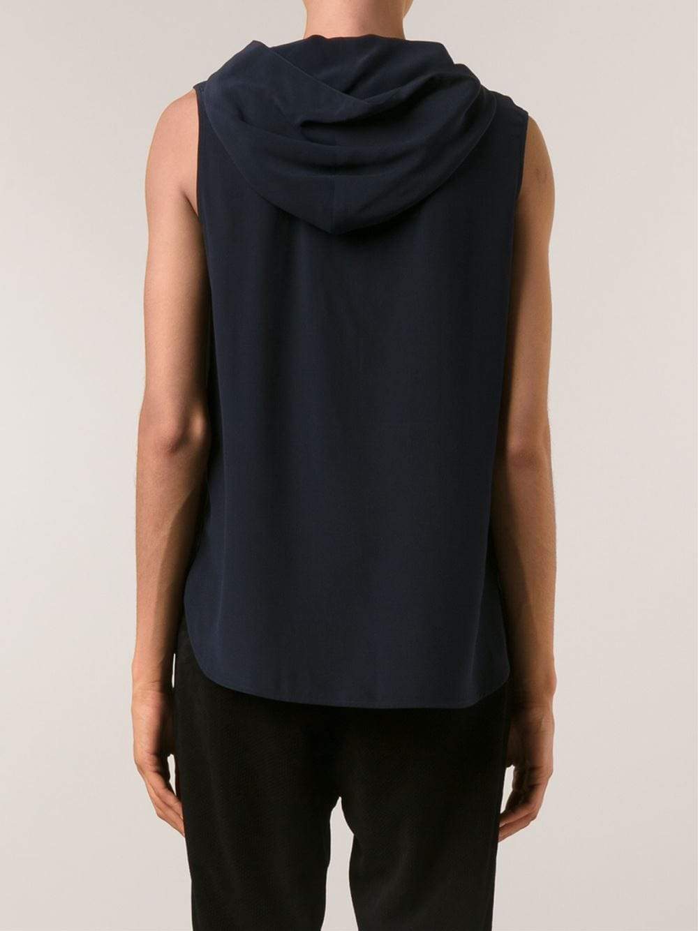 STELLA MCCARTNEY-Sleeveless Hooded Top-