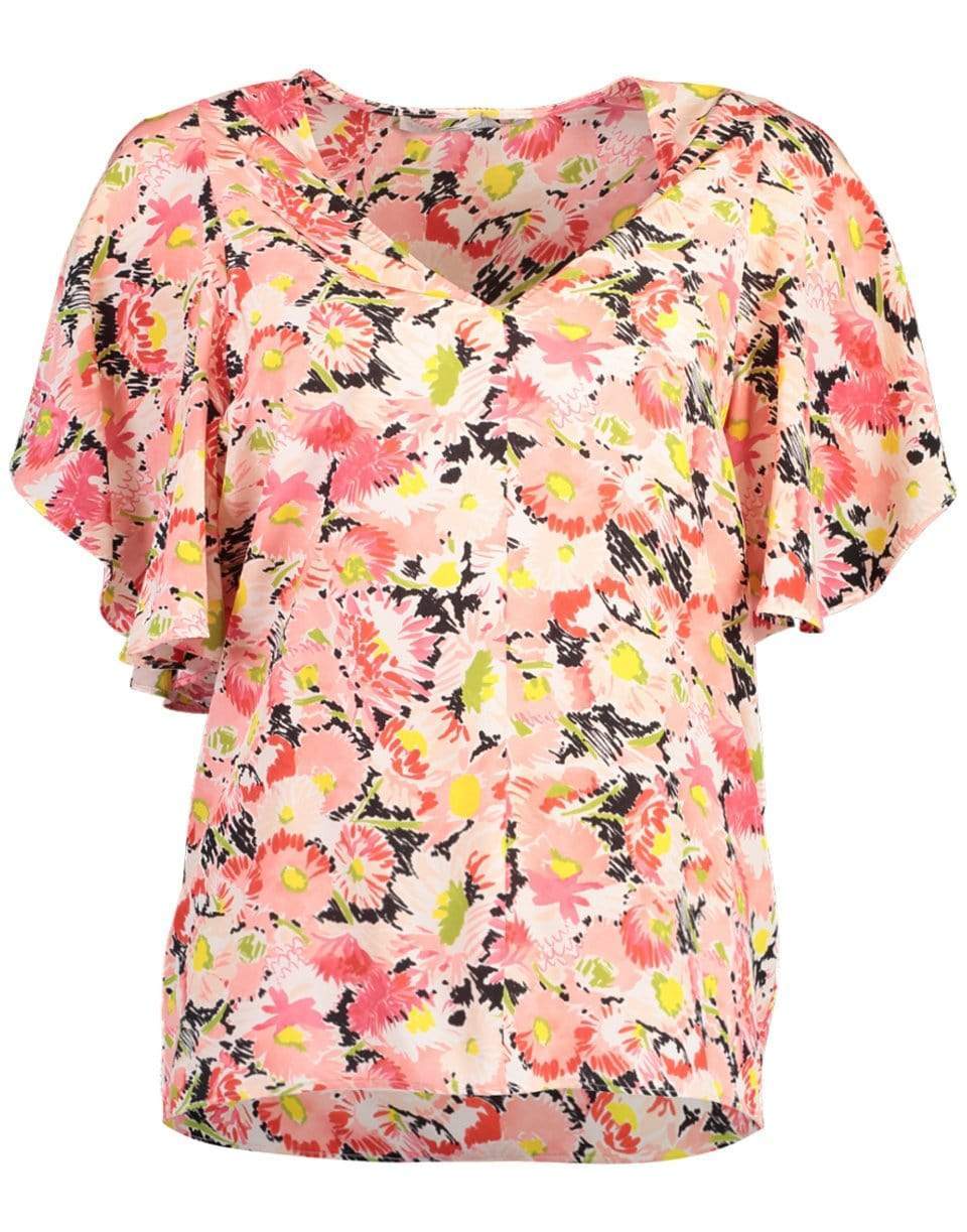 STELLA MCCARTNEY-Mallory Floral Print Top-