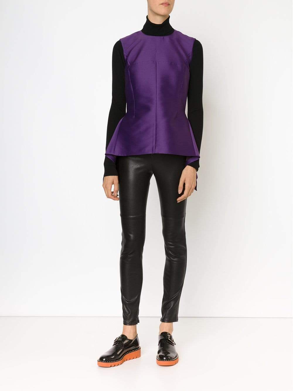 STELLA MCCARTNEY-Peplum Back Top-