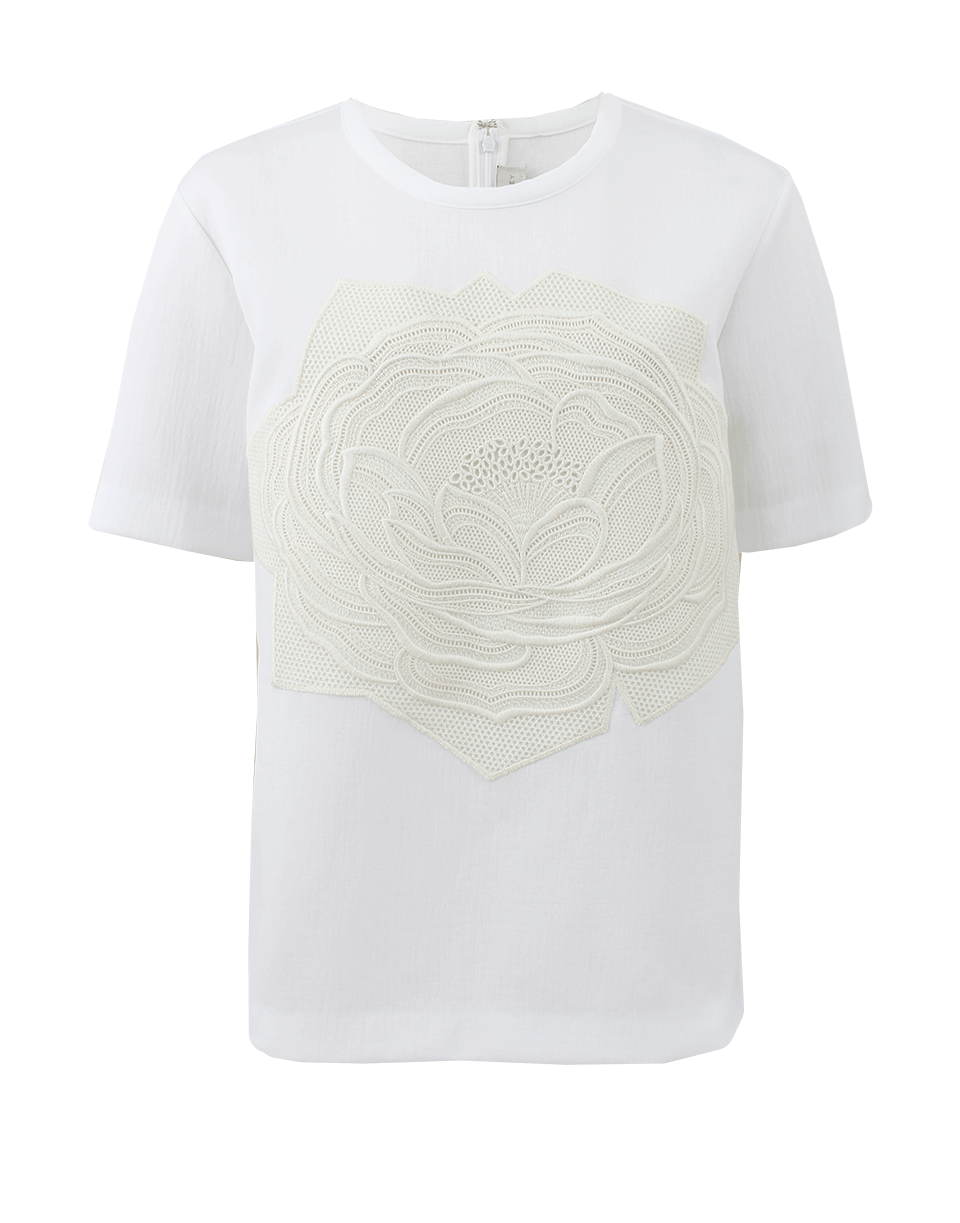 STELLA MCCARTNEY-Rose Front Boxy Sweatshirt-