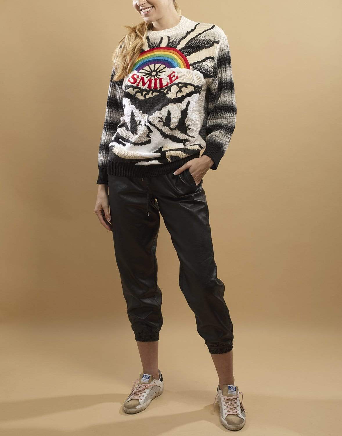 STELLA MCCARTNEY-Kind Intarsia Jumper-