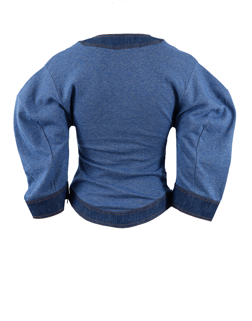 STELLA MCCARTNEY-Denim Button Front Jumper-