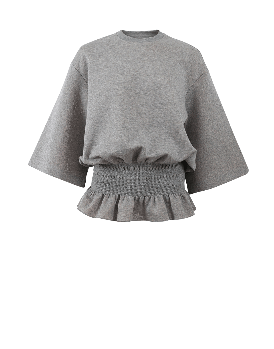 STELLA MCCARTNEY-Elastic Waist Sweatshirt-