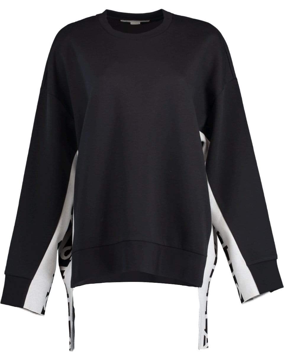 STELLA MCCARTNEY-Long Sleeve Cotton Sweatshirt-