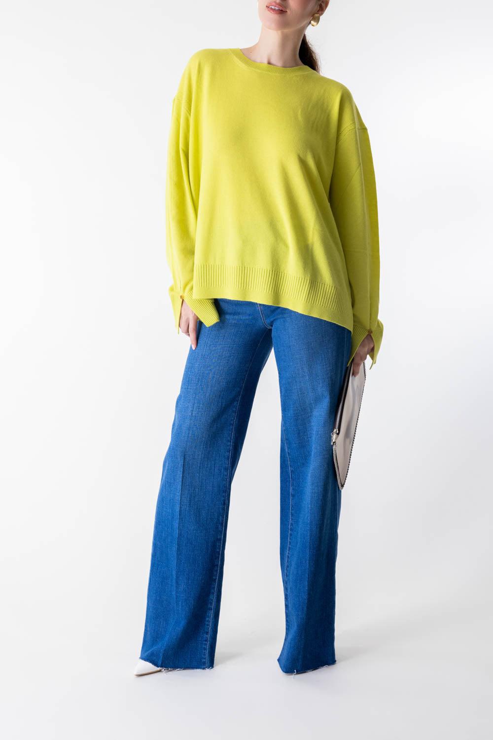 Iconic Jumper-LIME-XS-CLOTHINGTOPSWEATER-STELLA MCCARTNEY