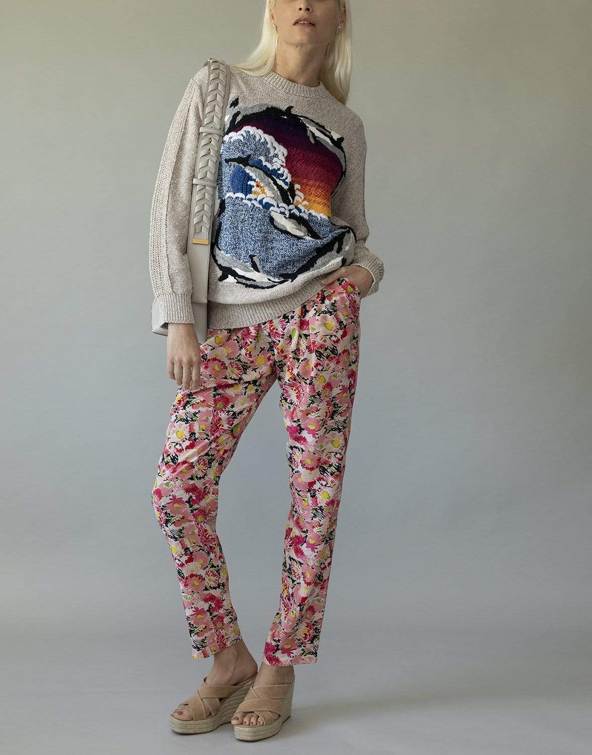 STELLA MCCARTNEY-Wave Intarsio Jumper-