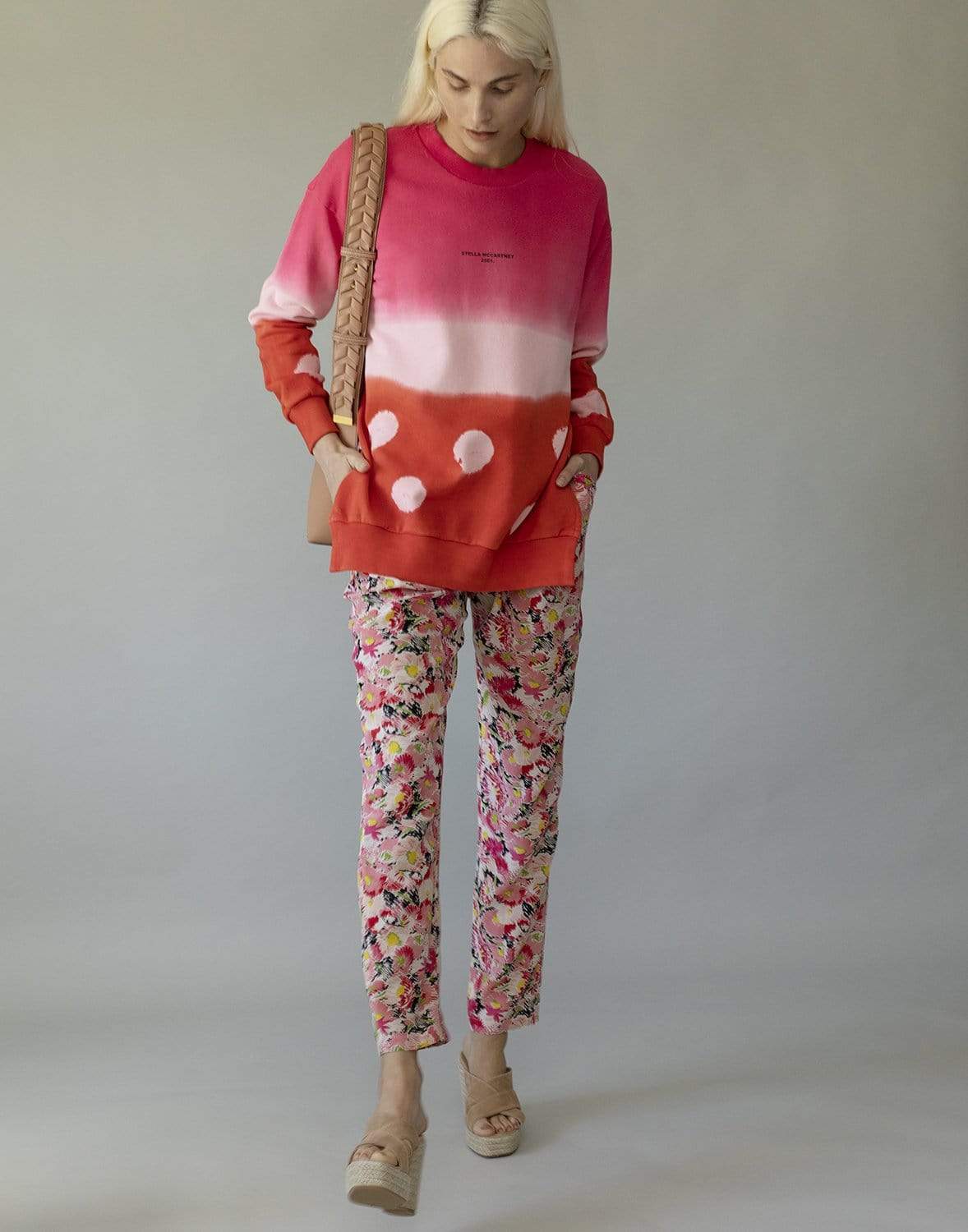 STELLA MCCARTNEY-Shiboti Tie Dye Sweatshirt-