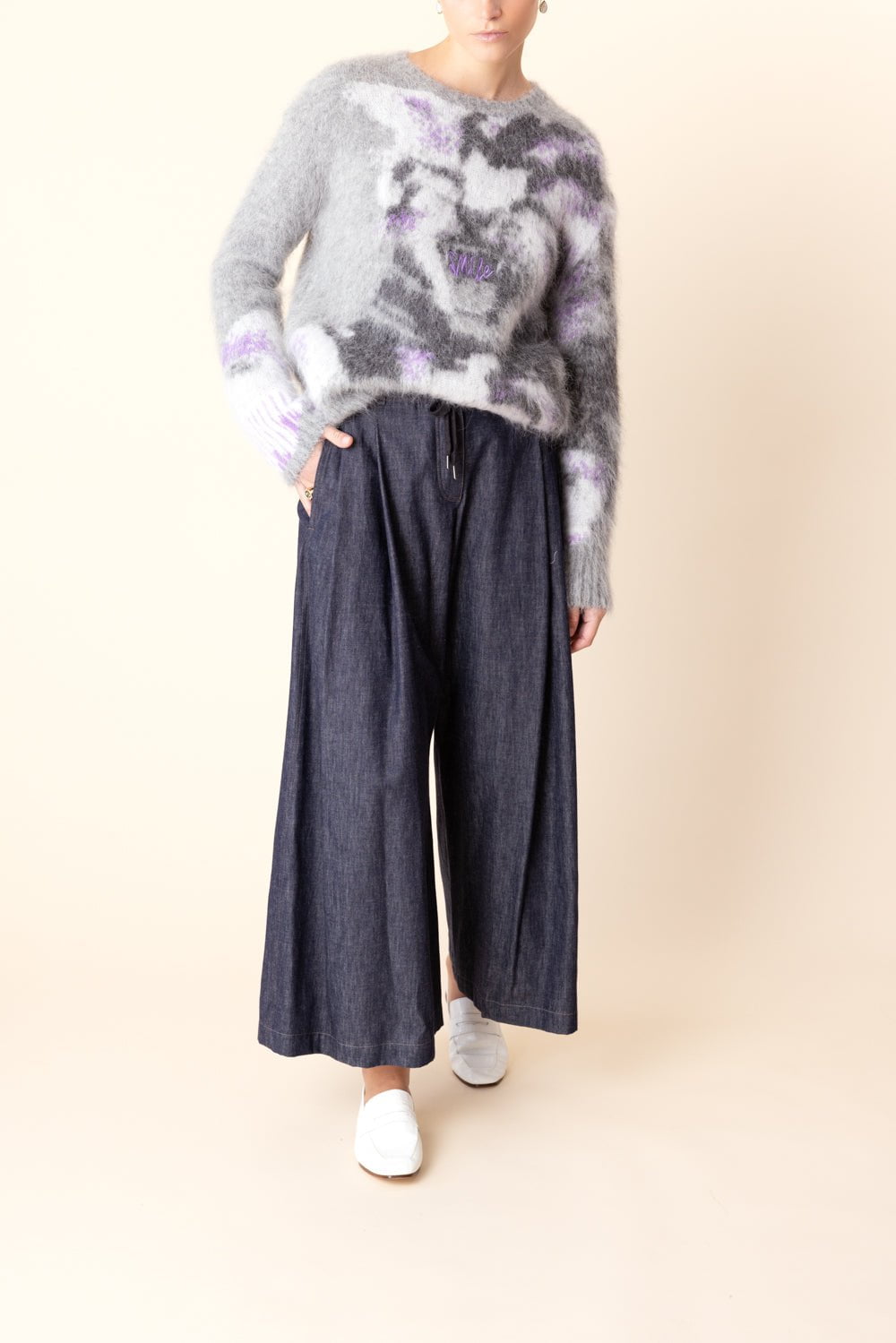 STELLA MCCARTNEY-Kitten Graphic Sweater-