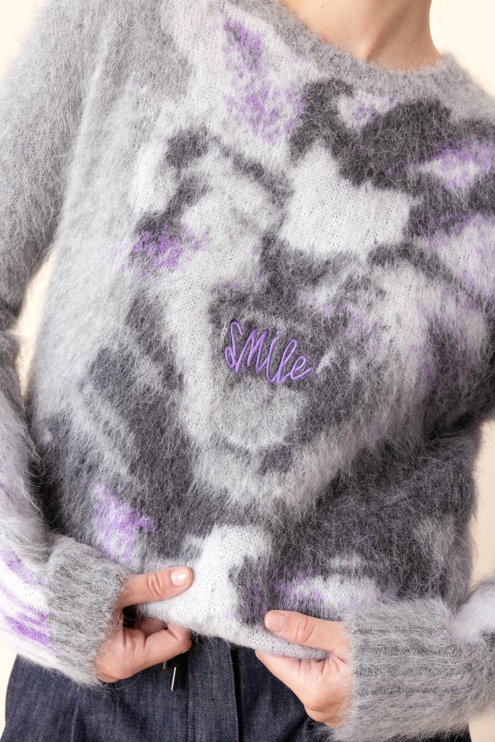 STELLA MCCARTNEY-Kitten Graphic Sweater-