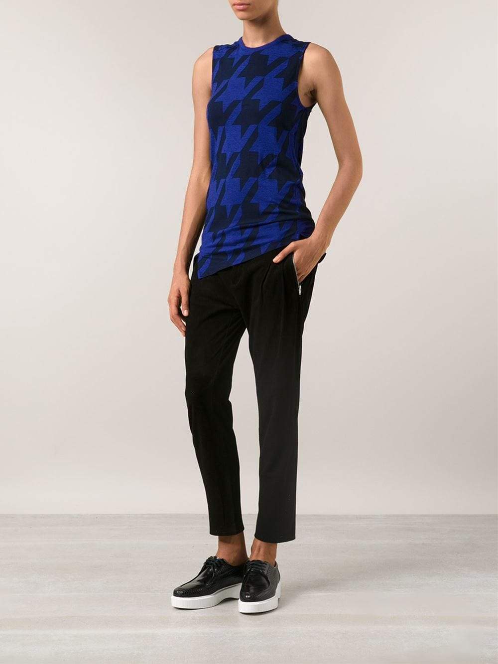 STELLA MCCARTNEY-Dogtooth T-Shirt-