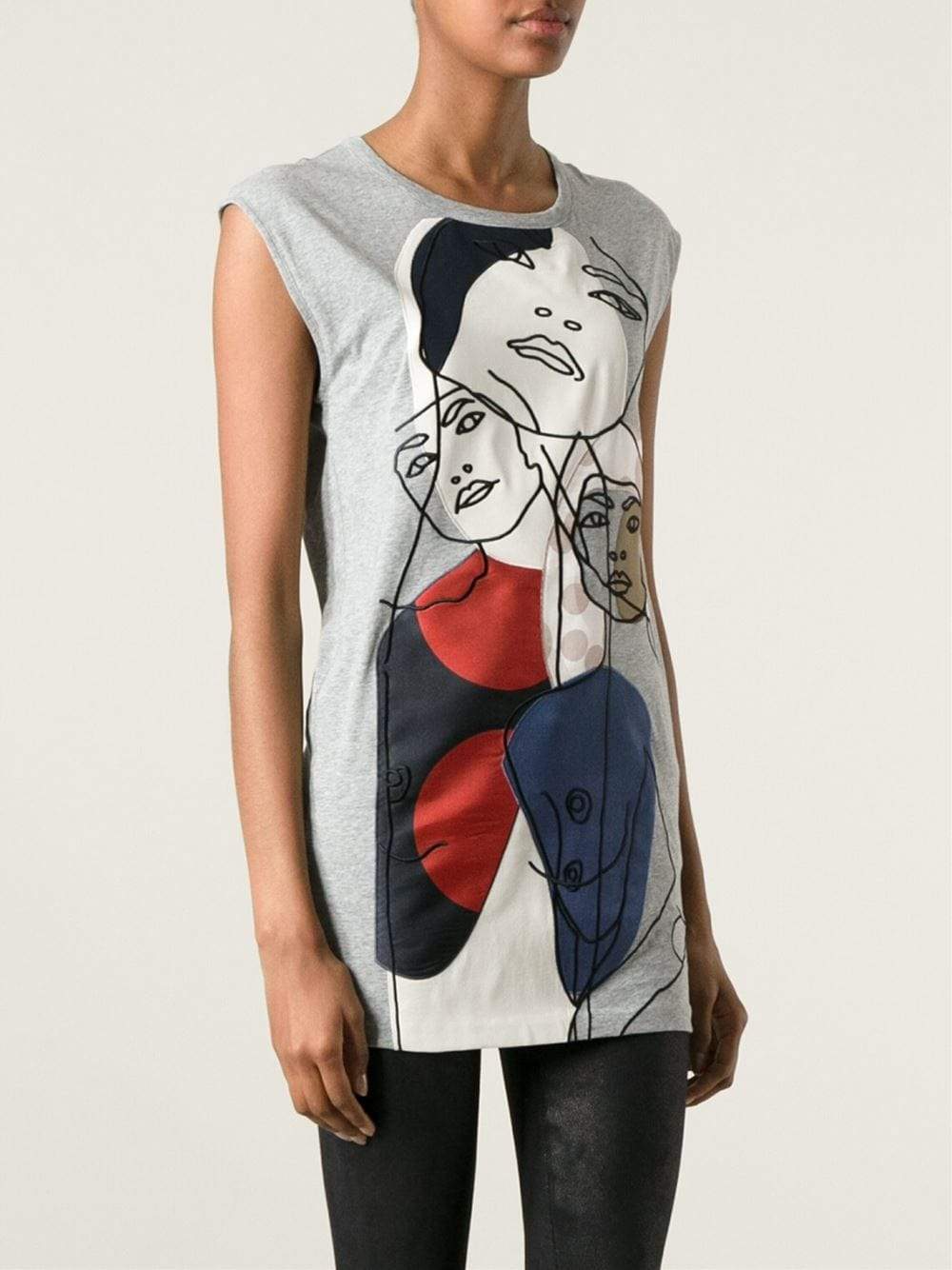 STELLA MCCARTNEY-Gary Hume Muscle Tee-
