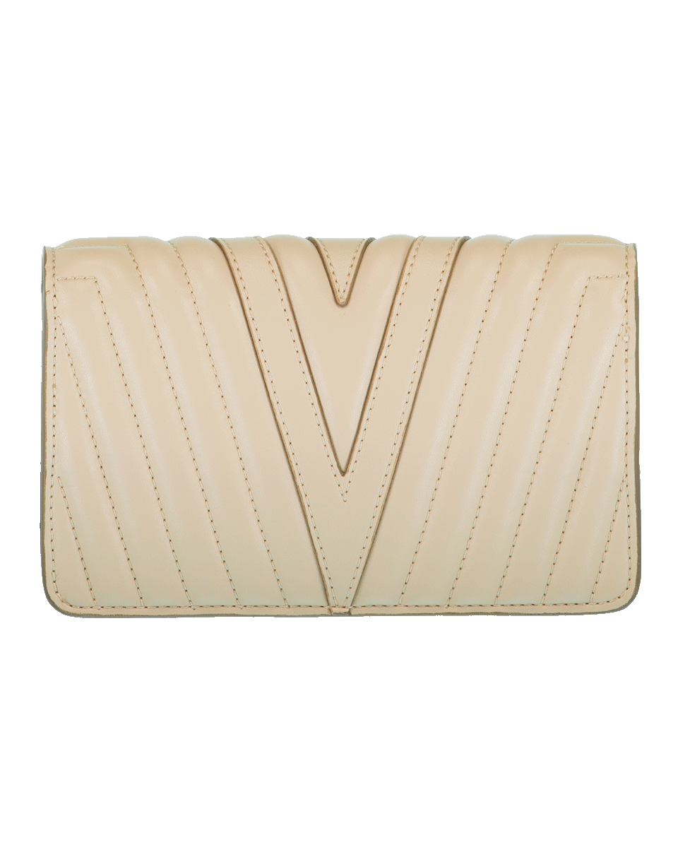 STELLA MCCARTNEY-Stella Star Flap Shoulder Bag-CREAM