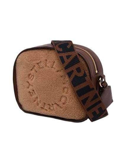STELLA MCCARTNEY-Small Teddy Camera Bag - Biscuit-BISCUIT