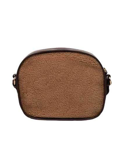 STELLA MCCARTNEY-Small Teddy Camera Bag - Biscuit-BISCUIT