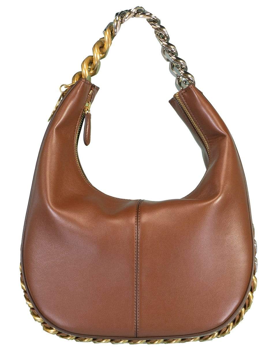 STELLA MCCARTNEY-Small Shoulder Bag Chain - Cinnamon-CINNAMON