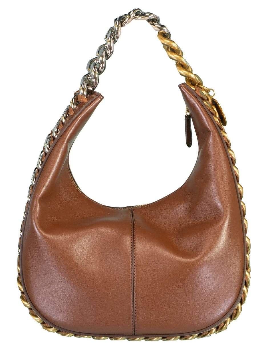 STELLA MCCARTNEY-Small Shoulder Bag Chain - Cinnamon-CINNAMON