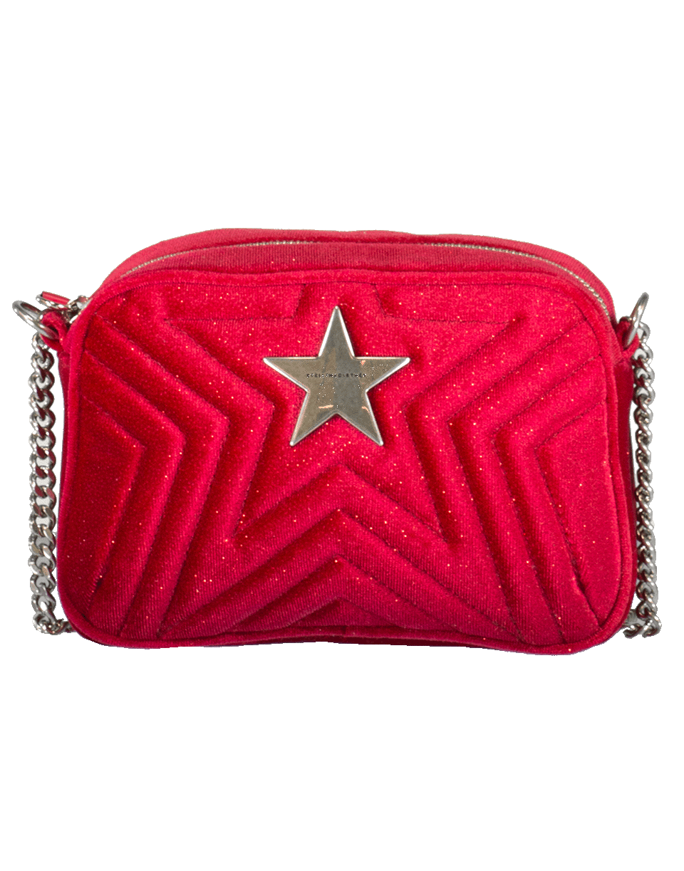 STELLA MCCARTNEY-Stella Star Mini Shoulder Bag-FUXIA