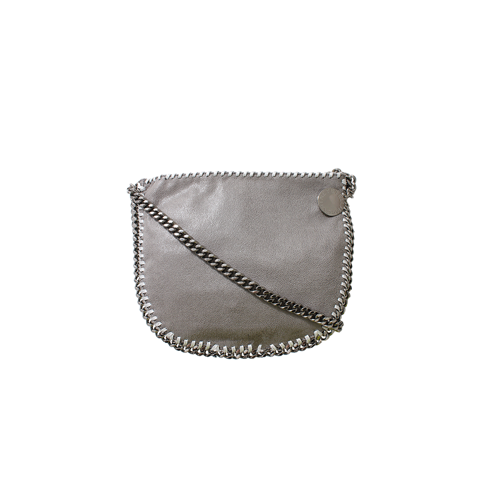 STELLA MCCARTNEY-Fallabella Crossbody Boho Bag-GRY/SLV