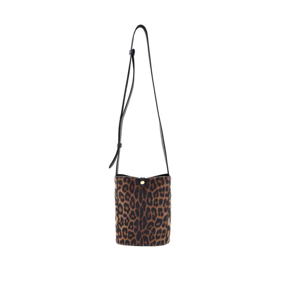 STELLA MCCARTNEY-Small Cat Print Bucket-BLONDE
