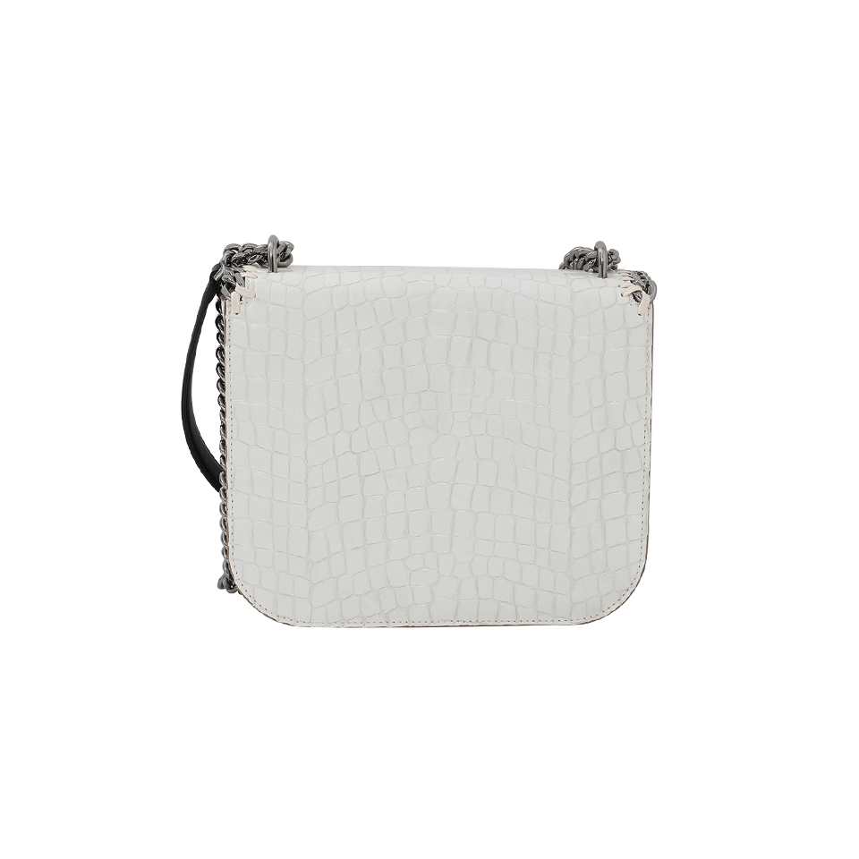 STELLA MCCARTNEY-Falabella Crocodile Bag-IVORY