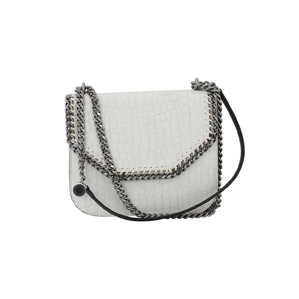 STELLA MCCARTNEY-Falabella Crocodile Bag-IVORY
