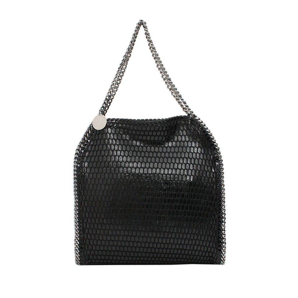 STELLA MCCARTNEY-Small Tote With Chain-BLACK