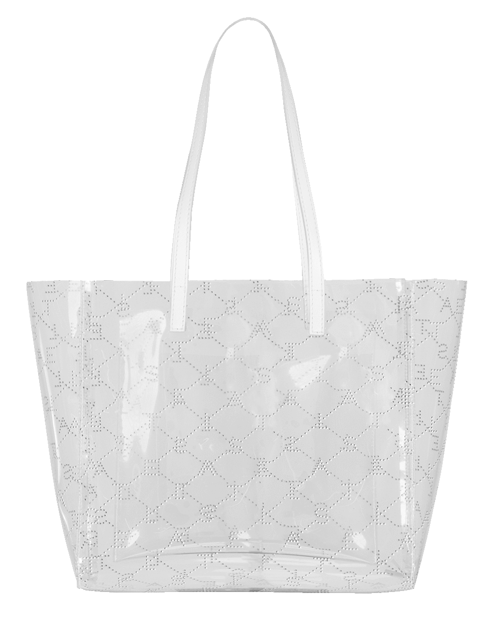 STELLA MCCARTNEY-Clear Small Stella Tote-CLEAR