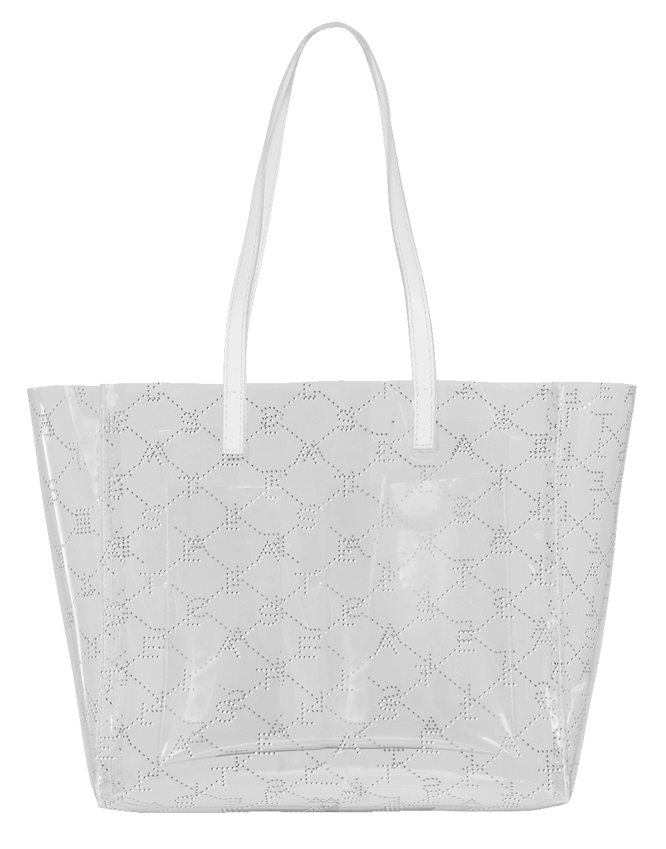 STELLA MCCARTNEY-Clear Small Stella Tote-CLEAR