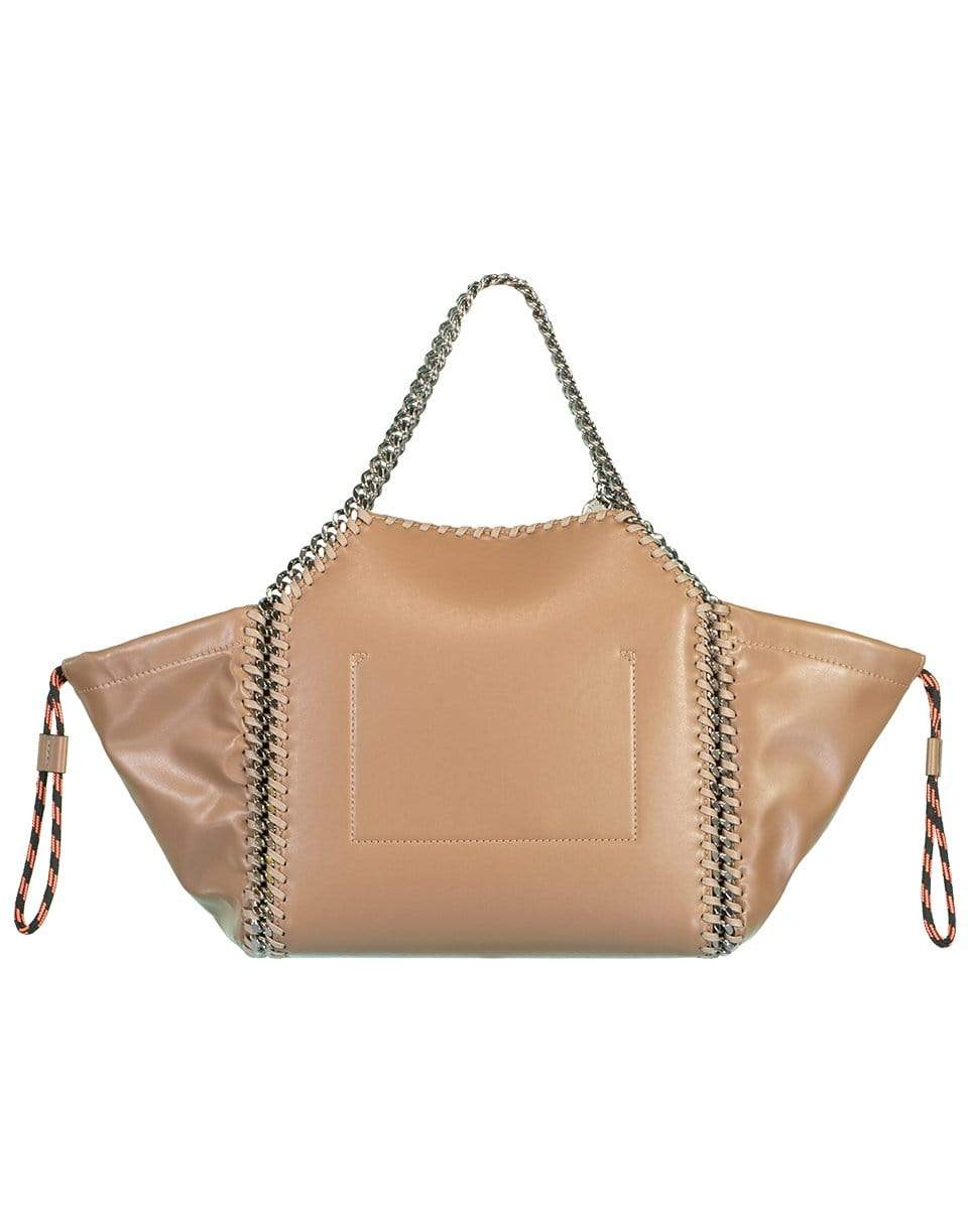 STELLA MCCARTNEY-Chain-Link Medium Tote Bag - Moss-MOSS