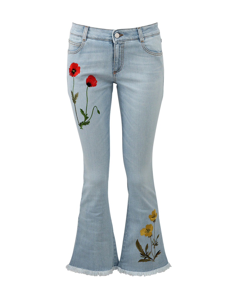 STELLA MCCARTNEY JEANS-Botanical Kick Flare Jean-