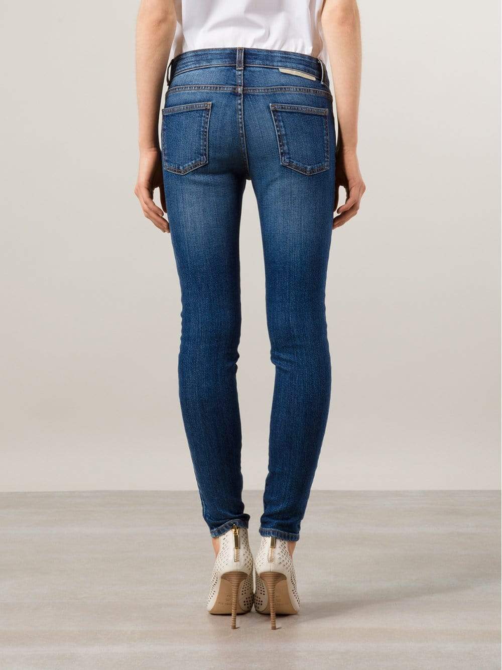 STELLA MCCARTNEY JEANS-Skinny Ankle Grazer-