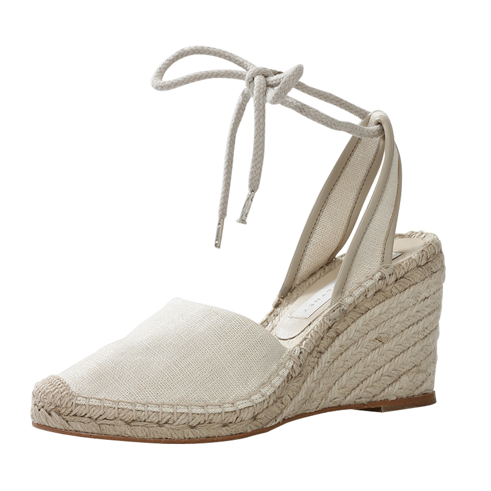 STELLA MCCARTNEY-Tess S Tunit Metallic Espadrille-