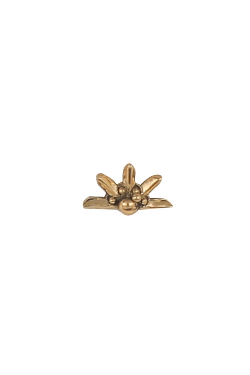 Rise Ear End-YELLOW GOLD-JEWELRYFINE JEWELPIERCING-STEPHANIE ANDERS XO