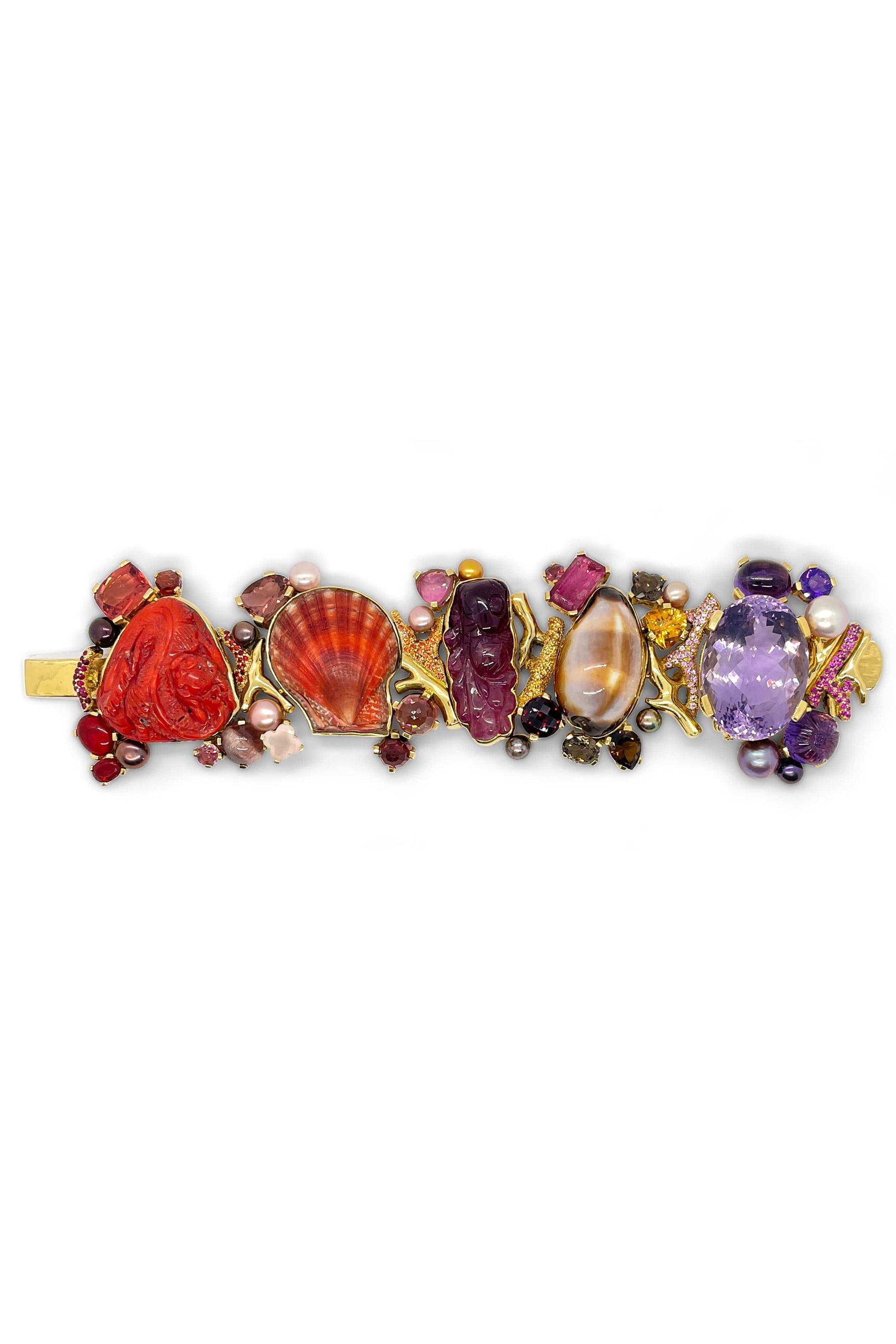 STEPHEN DWECK-Mixed Stone Bracelet-YELLOW GOLD