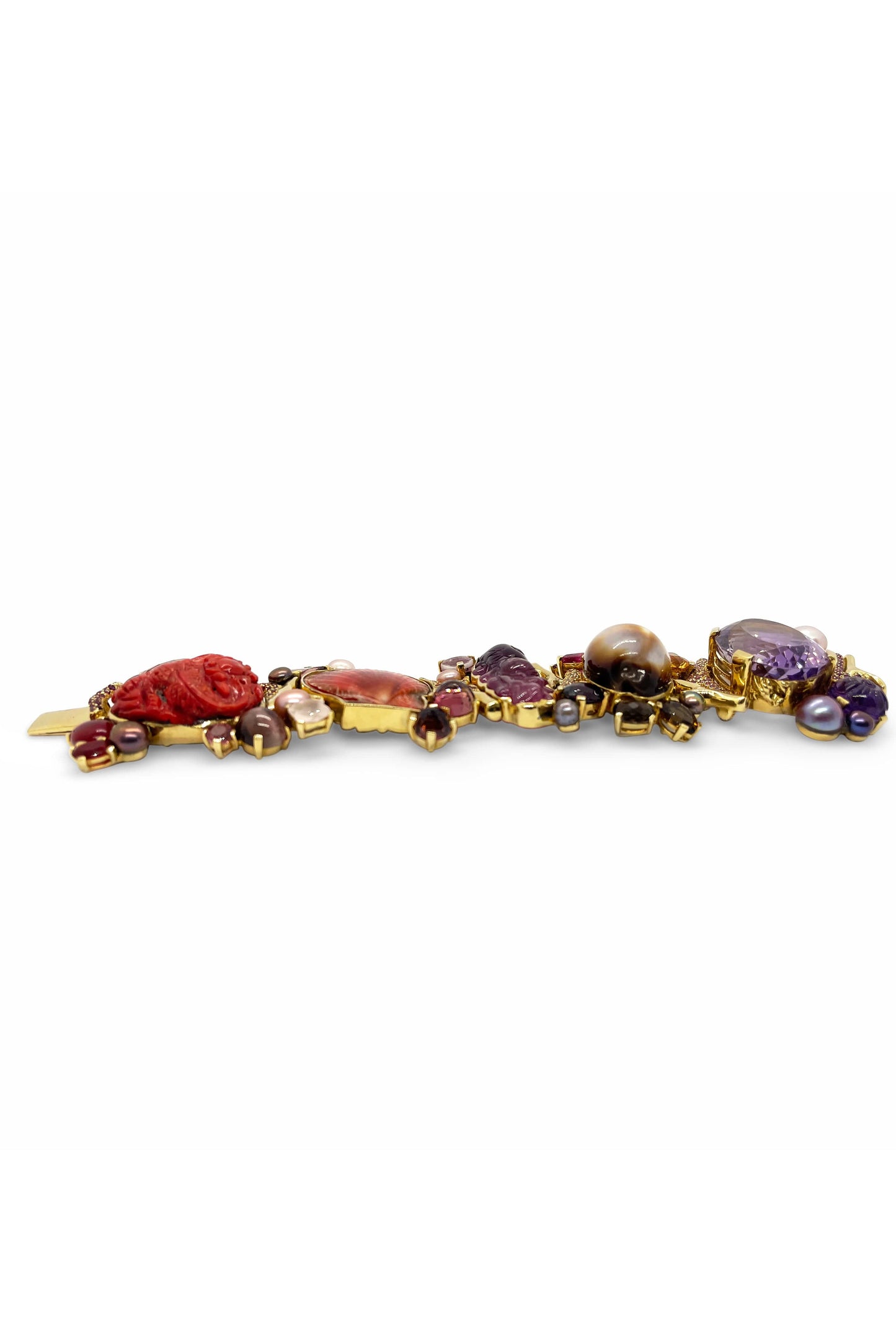STEPHEN DWECK-Mixed Stone Bracelet-YELLOW GOLD