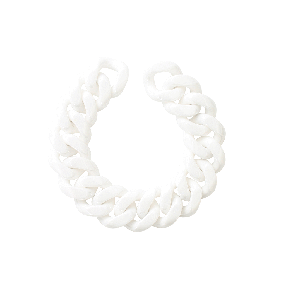 STEPHEN WEBSTER-Ceramic Bracelet-WHITE