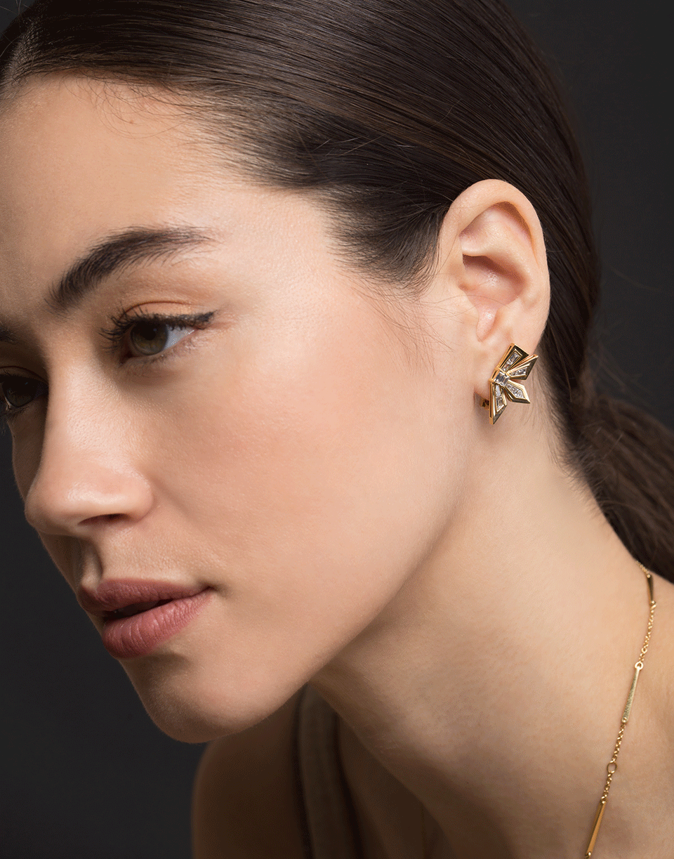 STEPHEN WEBSTER-Dynamite Cascade Ear Cuffs-YELLOW GOLD