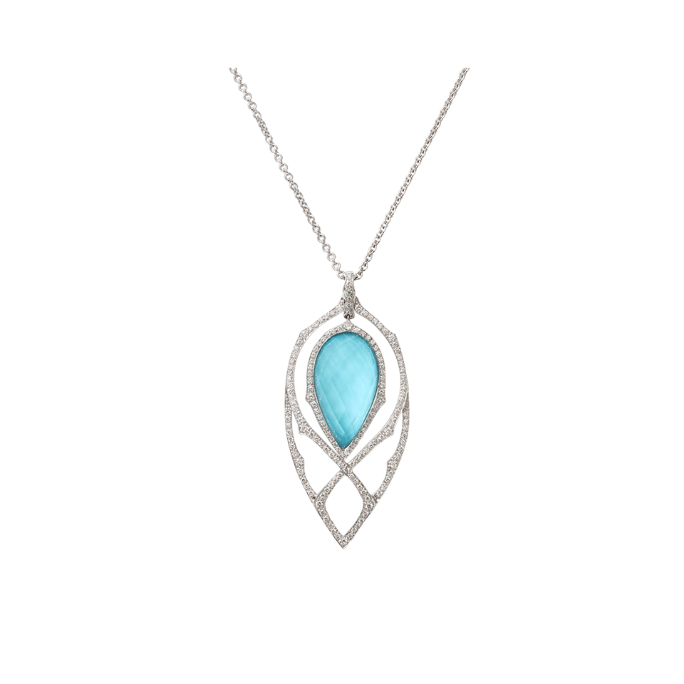 STEPHEN WEBSTER-Midnight Haze Detachable Pendant-WHITE GOLD