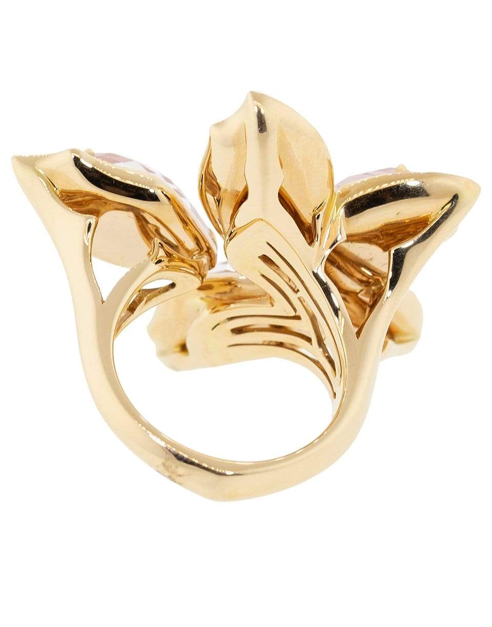 STEPHEN WEBSTER-Love Me, Love Me Not Large Flower Ring-ROSE GOLD