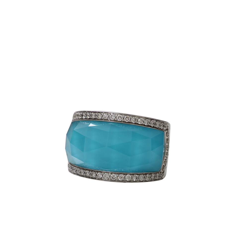 STEPHEN WEBSTER-Classic Crystal Haze Ring-WHITE GOLD