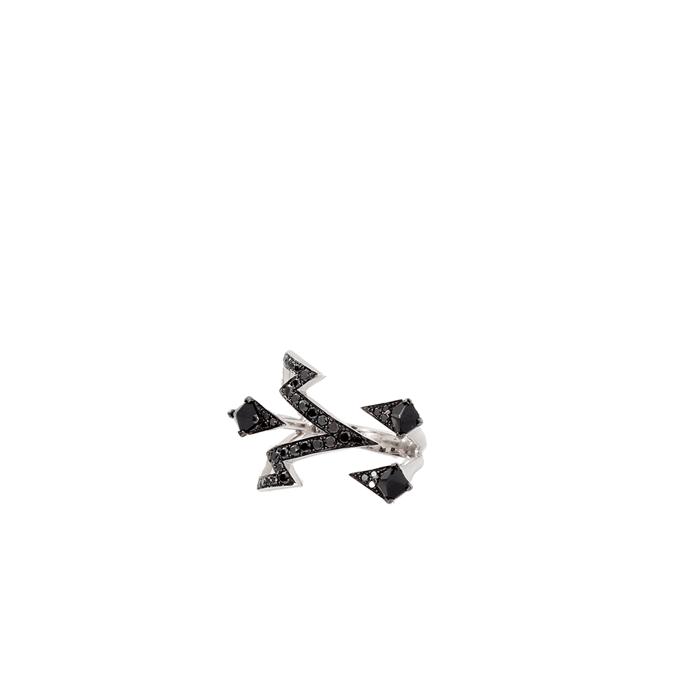STEPHEN WEBSTER-Lady Stardust Diamond Ring-WHITE GOLD