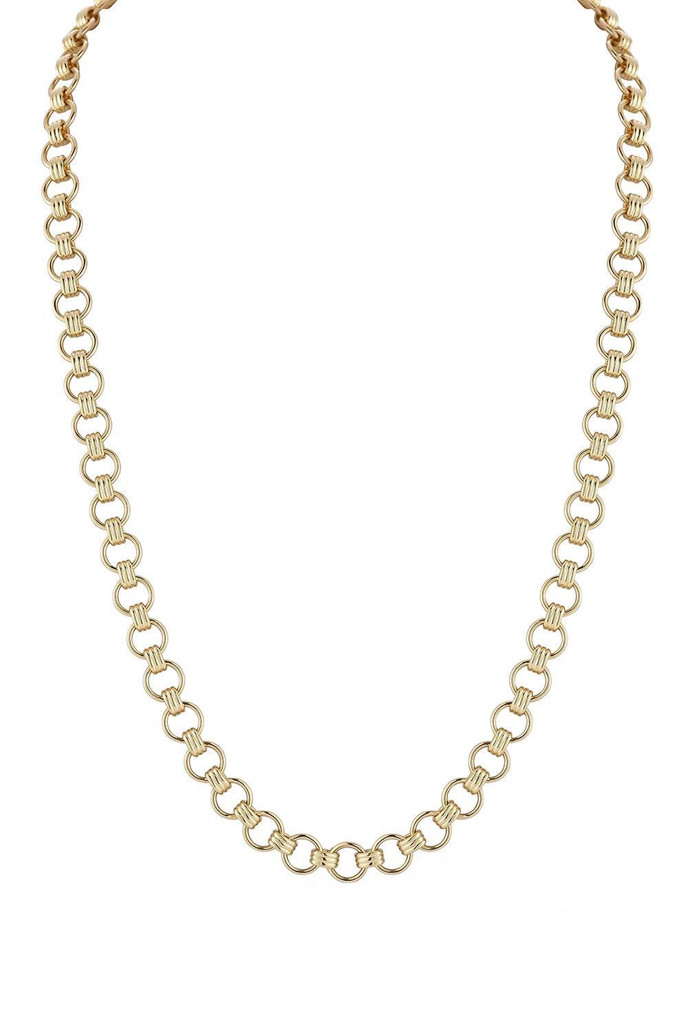 Book link Everett Chain Necklace - 16"-YELLOW GOLD-16-JEWELRYFINE JEWELNECKLACE O-STORROW 