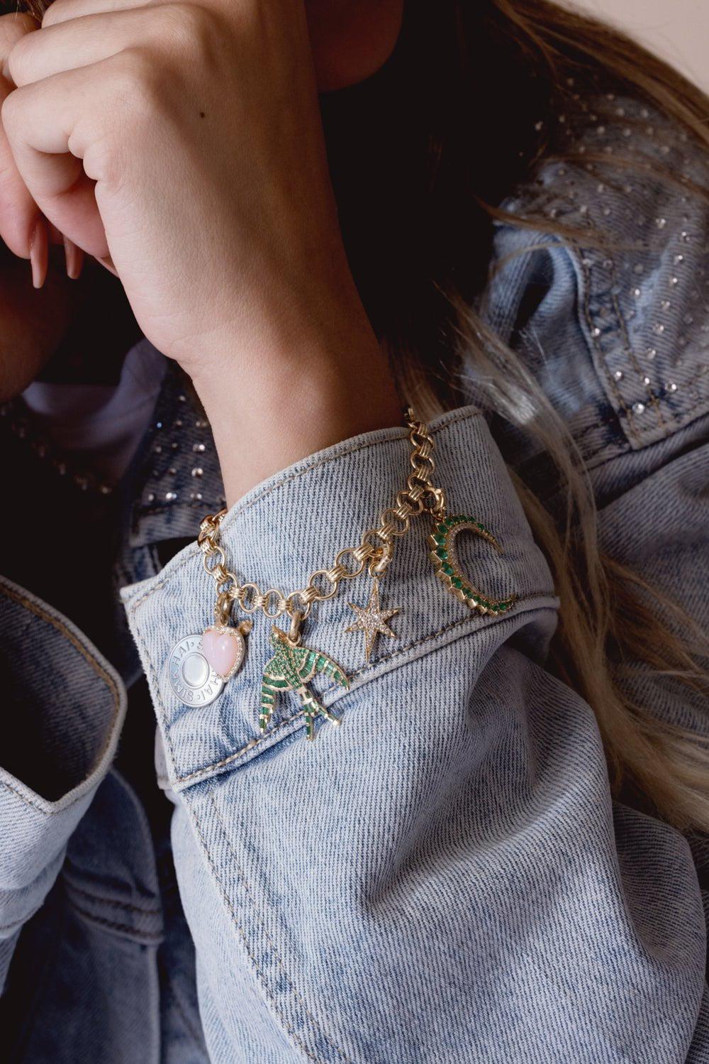 STORROW-Alana Charm-YELLOW GOLD