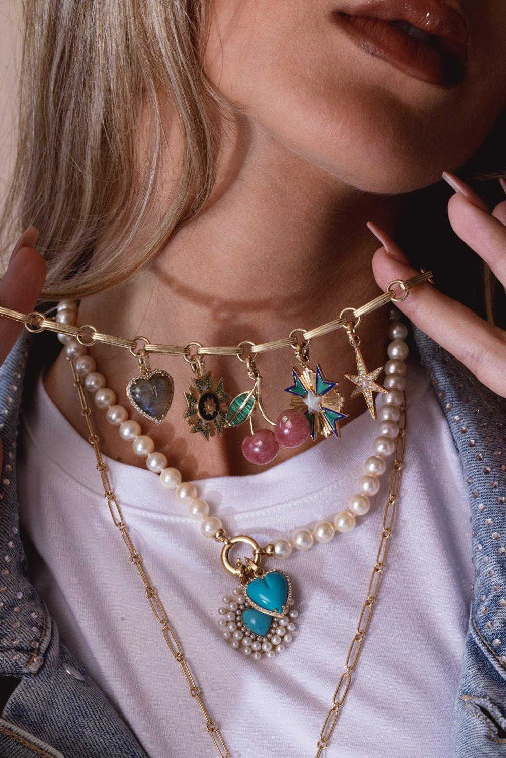 STORROW-Cherry Charm-YELLOW GOLD