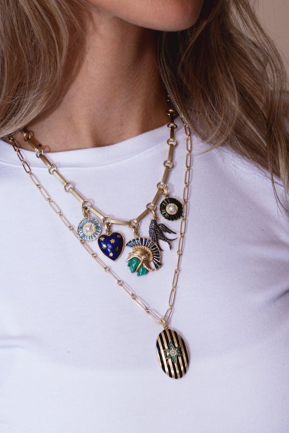 STORROW-Lillian Locket-YELLOW GOLD