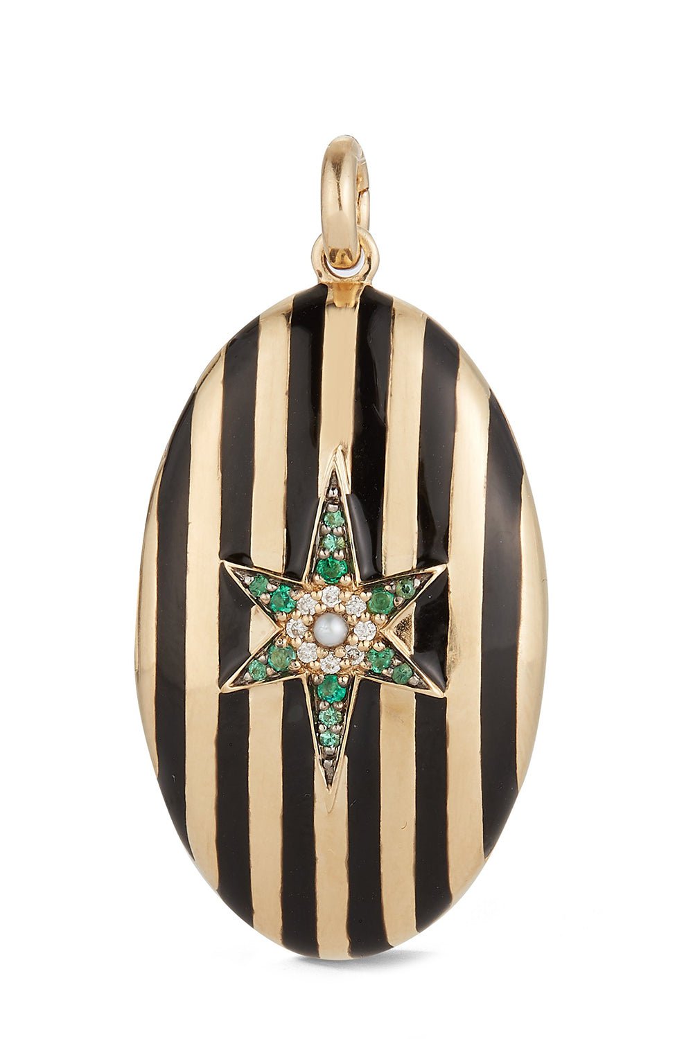STORROW-Lillian Locket-YELLOW GOLD