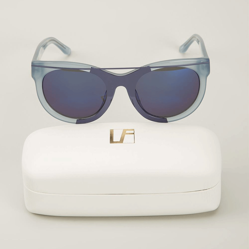 SUNO-Sunglass With Bar Detail-BLE/NVY