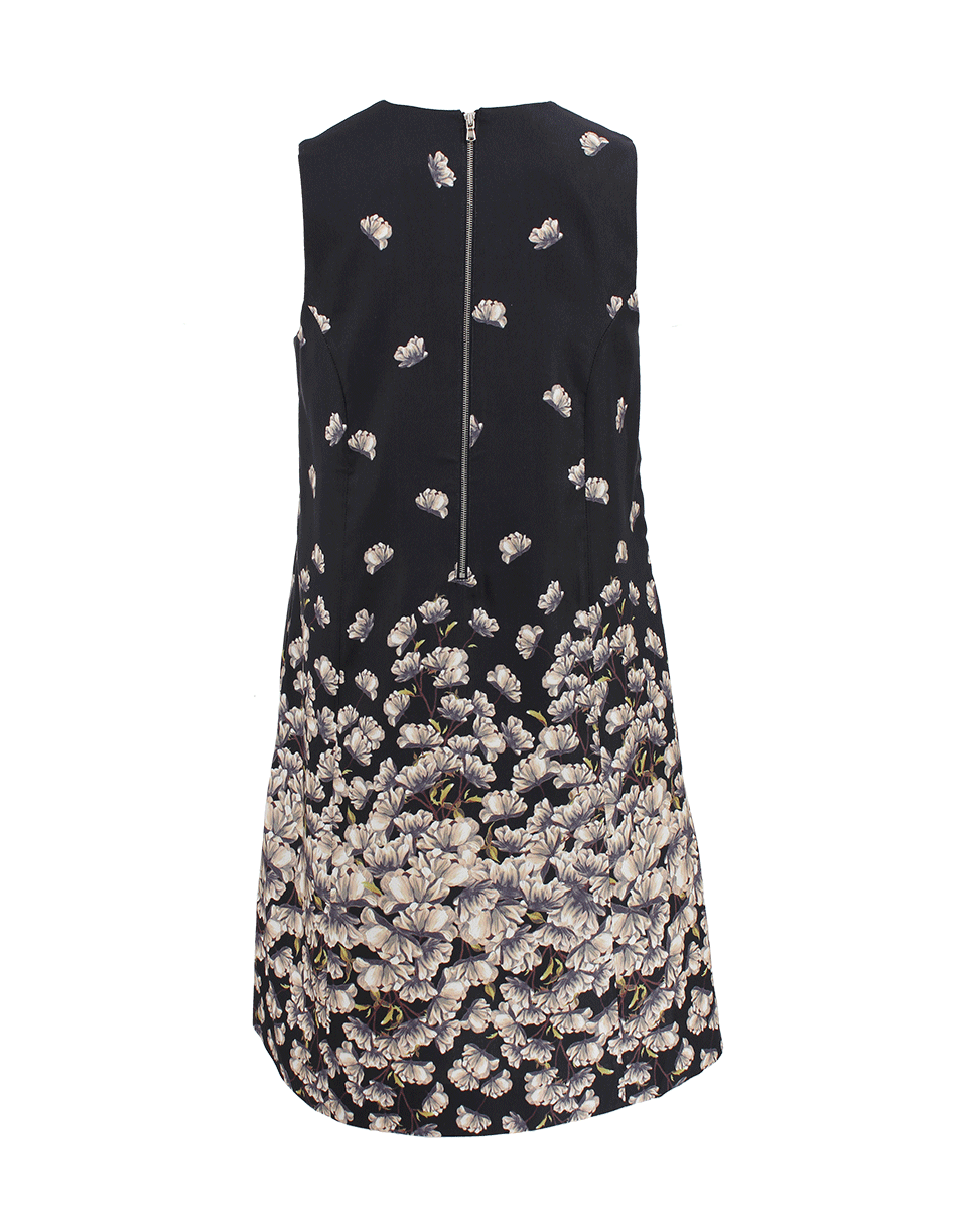SUNO-Sleeveless Crewneck A-Line Dress-