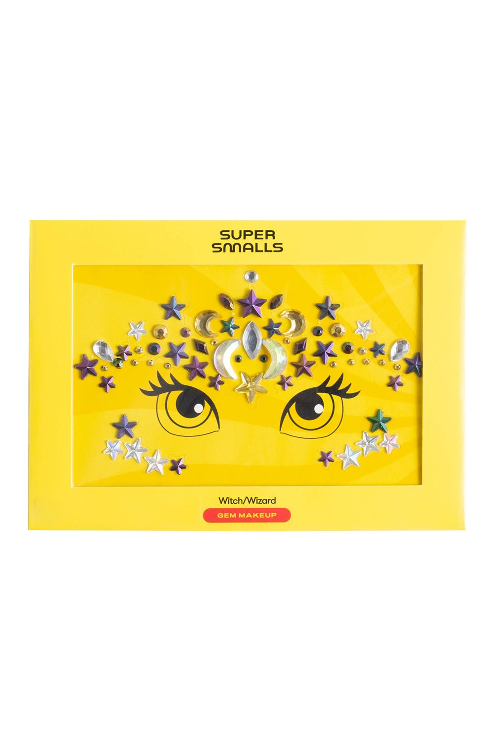 SUPER SMALLS-Gem Makeup Face Stickers Witch/Wizard-MULTI